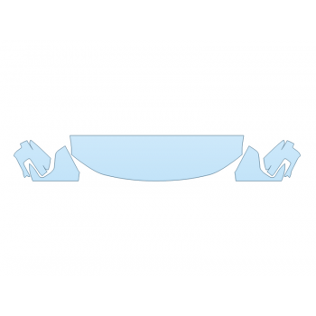 PAINT PROTECTION KIT - 2023 FORD F-150 LIGHTNING PRO HOOD FENDERS MIRRORS 18 INCH - PRECUT PPF CLEAR BRA WRAP