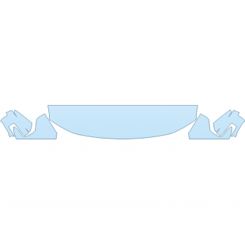 Precut PPF Kit – Clear Bra Paint Protection Film PAINT PROTECTION KIT - 2023 FORD F-150 LIGHTNING PRO HOOD FENDERS MIRRORS 18 INCH (WRAPPED EDGES) - PRECUT PPF CLEAR BRA WRAP