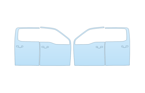 Precut PPF Kit – Clear Bra Paint Protection Film PAINT PROTECTION KIT - 2027 FORD F-150 LIGHTNING PRO FULL DOORS - PRECUT PPF CLEAR BRA WRAP