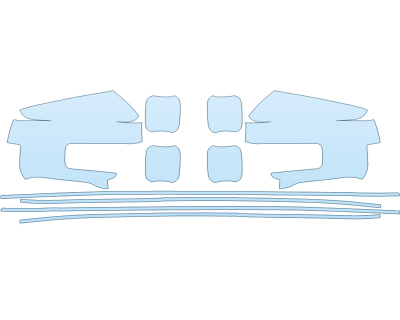 PAINT PROTECTION KIT - 2023 FORD F-150 LIGHTNING PRO MIRRORS DOOR CUPS DOOR EDGES - PRECUT PPF CLEAR BRA WRAP