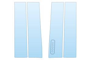2027 FORD F-150 LIGHTNING PRO B PILLARS