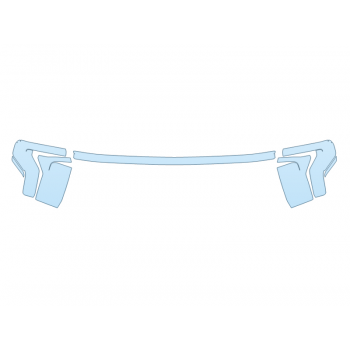 PAINT PROTECTION KIT - 2023 FORD F-150 LIGHTNING PRO HEADLIGHTS - PRECUT PPF CLEAR BRA WRAP