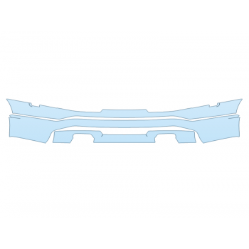 PAINT PROTECTION KIT - 2023 FORD F-150 LIGHTNING XLT BUMPER - PRECUT PPF CLEAR BRA WRAP