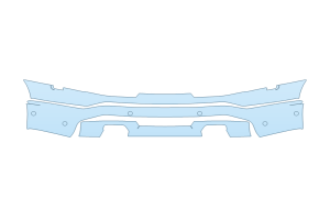 2027 FORD F-150 LIGHTNING XLT BUMPER WITH SENSORS