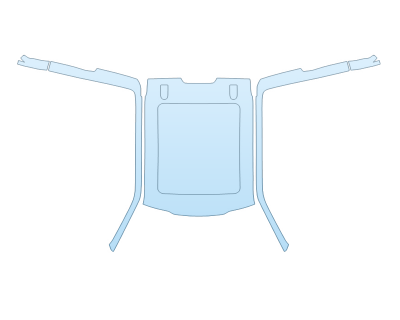 PAINT PROTECTION KIT - 2023 FORD F-150 LIGHTNING XLT FULL ROOF - PRECUT PPF CLEAR BRA WRAP