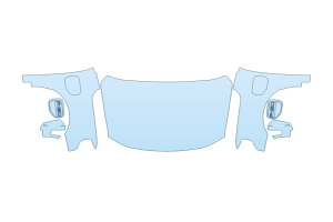 2027 FORD F-150 LIGHTNING XLT FULL HOOD FENDERS MIRRORS