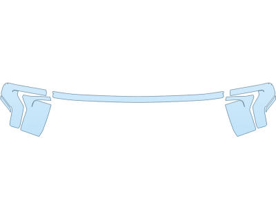 PAINT PROTECTION KIT - 2023 FORD F-150 LIGHTNING XLT HEADLIGHTS - PRECUT PPF CLEAR BRA WRAP