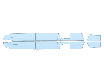 Precut PPF Kit – Clear Bra Paint Protection Film PAINT PROTECTION KIT - 2023 FORD F-250 SUPER DUTY PLATINUM ROCKERS 8 FOOT BED - PRECUT PPF CLEAR BRA WRAP