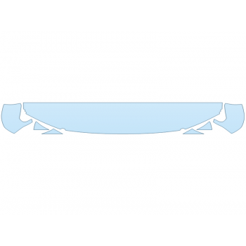PAINT PROTECTION KIT - 2023 FORD MAVERICK TREMOR HOOD FENDERS MIRRORS 12 INCH (WRAPPED EDGES) - PRECUT PPF CLEAR BRA WRAP