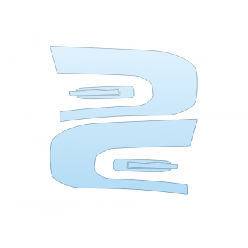 PAINT PROTECTION KIT - 2023 FORD MAVERICK TREMOR HEADLIGHTS - PRECUT PPF CLEAR BRA WRAP