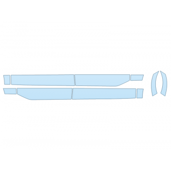PAINT PROTECTION KIT - 2023 FORD MAVERICK TREMOR ROCKERS - PRECUT PPF CLEAR BRA WRAP