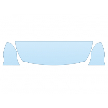 PAINT PROTECTION KIT - 2023 FORD TRANSIT CONNECT TITANIUM HOOD FENDERS MIRRORS 24 INCH - PRECUT PPF CLEAR BRA WRAP