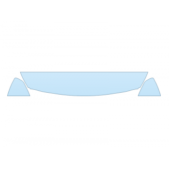 Precut PPF Kit – Clear Bra Paint Protection Film PAINT PROTECTION KIT - 2023 FORD TRANSIT CONNECT XL HOOD FENDERS MIRRORS 12 INCH (WRAPPED EDGES) - PRECUT PPF CLEAR BRA WRAP