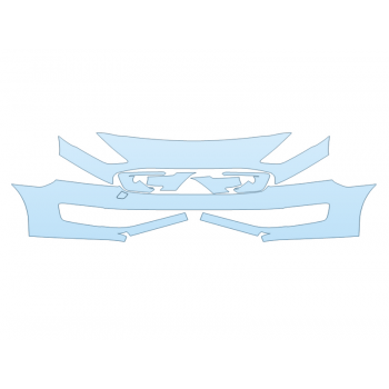 PAINT PROTECTION KIT - 2023 FORD TRANSIT CONNECT XLT BUMPER - PRECUT PPF CLEAR BRA WRAP