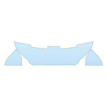 Precut PPF Kit – Clear Bra Paint Protection Film PAINT PROTECTION KIT - 2023 FORD TRANSIT XL 250 MID ROOF LONG HOOD FENDERS MIRRORS 24 INCH (WRAPPED EDGES) - PRECUT PPF CLEAR BRA WRAP