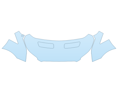 PAINT PROTECTION KIT - 2023 FORD TRANSIT XLT 250 HIGH ROOF LONG FULL HOOD FENDERS MIRRORS - PRECUT PPF CLEAR BRA WRAP