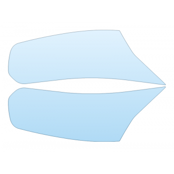 Precut PPF Kit – Clear Bra Paint Protection Film PAINT PROTECTION KIT - 2023 FORD TRANSIT XLT 250 HIGH ROOF LONG HEADLIGHTS - PRECUT PPF CLEAR BRA WRAP