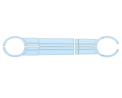 Precut PPF Kit – Clear Bra Paint Protection Film PAINT PROTECTION KIT - 2023 FORD TRANSIT XLT 250 LOW ROOF LONG ROCKERS - PRECUT PPF CLEAR BRA WRAP