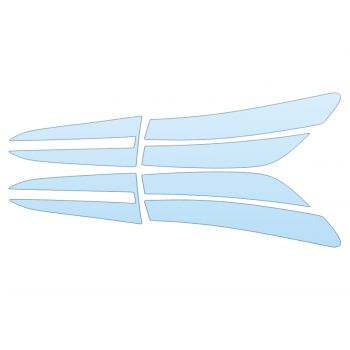 PAINT PROTECTION KIT - 2023 GENESIS GV60 ADVANCED TAIL LIGHTS - PRECUT PPF CLEAR BRA WRAP