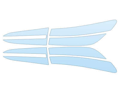 Precut PPF Kit – Clear Bra Paint Protection Film PAINT PROTECTION KIT - 2023 GENESIS GV60 ADVANCED TAIL LIGHTS - PRECUT PPF CLEAR BRA WRAP