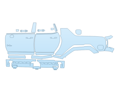 Precut PPF Kit – Clear Bra Paint Protection Film PAINT PROTECTION KIT - 2023 GMC HUMMER EV PICKUP DRIVER SIDE - PRECUT PPF CLEAR BRA WRAP