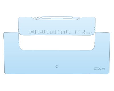 Precut PPF Kit – Clear Bra Paint Protection Film PAINT PROTECTION KIT - 2023 GMC HUMMER EV PICKUP TAILGATE KIT - PRECUT PPF CLEAR BRA WRAP