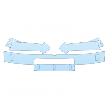 PAINT PROTECTION KIT - 2023 GMC HUMMER EV PICKUP ROOF PILLARS - PRECUT PPF CLEAR BRA WRAP