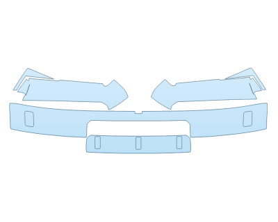 Precut PPF Kit – Clear Bra Paint Protection Film PAINT PROTECTION KIT - 2023 GMC HUMMER EV PICKUP ROOF PILLARS - PRECUT PPF CLEAR BRA WRAP