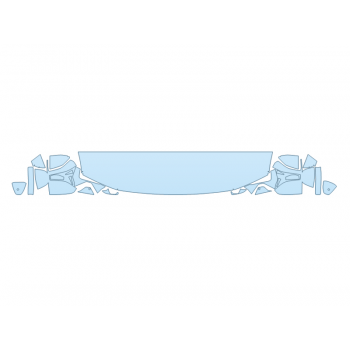 PAINT PROTECTION KIT - 2023 GMC HUMMER EV SUV HOOD FENDERS MIRRORS 18 INCH (WRAPPED EDGES) - PRECUT PPF CLEAR BRA WRAP