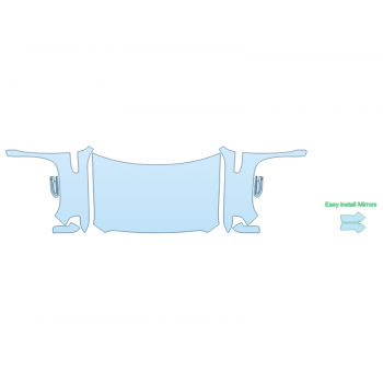 Precut PPF Kit – Clear Bra Paint Protection Film PAINT PROTECTION KIT - 2023 GMC SIERRA 1500 DENALI ULTIMATE FULL HOOD FENDERS MIRRORS - PRECUT PPF CLEAR BRA WRAP