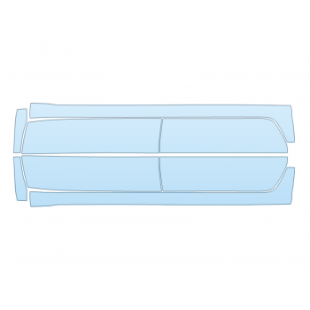 Precut PPF Kit – Clear Bra Paint Protection Film PAINT PROTECTION KIT - 2023 GMC SIERRA 1500 DENALI ULTIMATE ROCKERS - PRECUT PPF CLEAR BRA WRAP