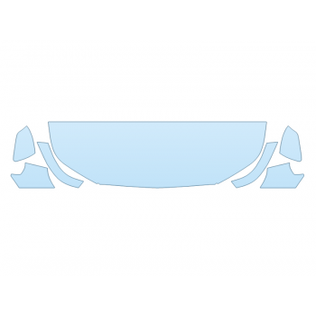 PAINT PROTECTION KIT - 2023 GMC TERRAIN DENALI HOOD FENDERS MIRRORS 24 INCH (WRAPPED EDGES) - PRECUT PPF CLEAR BRA WRAP