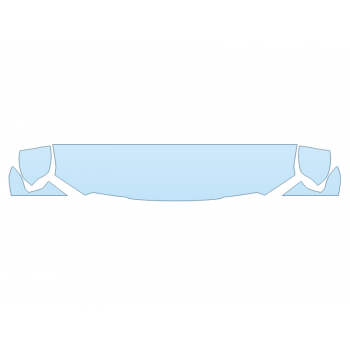 PAINT PROTECTION KIT - 2023 GMC YUKON SLE HOOD FENDERS MIRRORS 18 INCH (WRAPPED EDGES) - PRECUT PPF CLEAR BRA WRAP