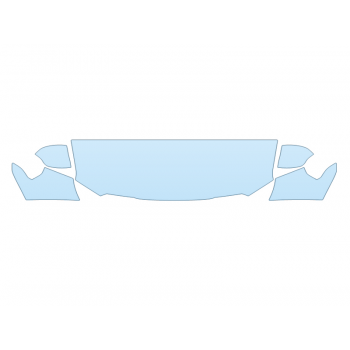 Precut PPF Kit – Clear Bra Paint Protection Film PAINT PROTECTION KIT - 2023 GMC YUKON SLE HOOD FENDERS MIRRORS 24 INCH (WRAPPED EDGES) - PRECUT PPF CLEAR BRA WRAP