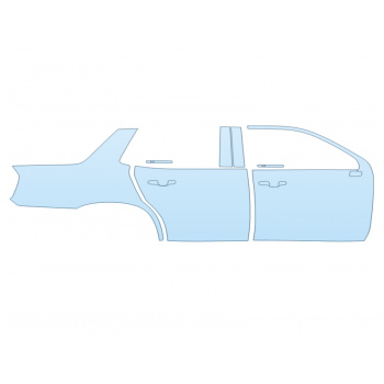 PAINT PROTECTION KIT - 2023 GMC YUKON SLE PASSENGER SIDE - PRECUT PPF CLEAR BRA WRAP