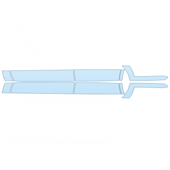 Precut PPF Kit – Clear Bra Paint Protection Film PAINT PROTECTION KIT - 2023 GMC YUKON SLE ROCKERS - PRECUT PPF CLEAR BRA WRAP