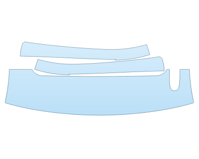 PAINT PROTECTION KIT - 2023 GMC YUKON SLE ROOF PILLARS - PRECUT PPF CLEAR BRA WRAP
