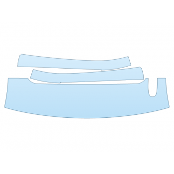 PAINT PROTECTION KIT - 2023 GMC YUKON XL SLE ROOF PILLARS - PRECUT PPF CLEAR BRA WRAP