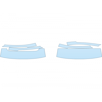 PAINT PROTECTION KIT - 2023 HONDA ACCORD EX ROOF PILLARS - PRECUT PPF CLEAR BRA WRAP