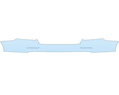 2023 HONDA ACCORD EX-L HYBRID REAR BUMPER