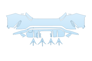 2027 HONDA CIVIC TYPE R REAR BUMPER