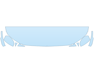 2025 HONDA HRV EX-L HOOD FENDERS MIRRORS 18 INCH (WRAPPED EDGES) - PRECUT PPF CLEAR BRA WRAP