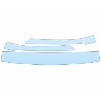 2025 HONDA HRV EX-L ROOF PILLARS - PRECUT PPF CLEAR BRA WRAP