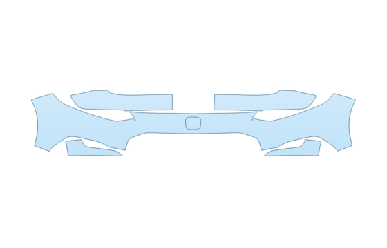 Precut PPF Kit – Clear Bra Paint Protection Film 2027 HONDA HRV LX BUMPER (MULTI PIECE) - PRECUT PPF CLEAR BRA WRAP