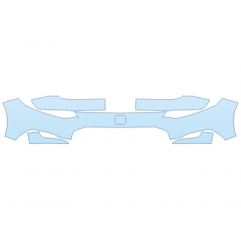 2025 HONDA HRV SPORT BUMPER (MULTI PIECE) - PRECUT PPF CLEAR BRA WRAP