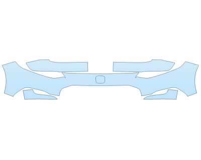 2025 HONDA HRV SPORT BUMPER (MULTI PIECE) - PRECUT PPF CLEAR BRA WRAP