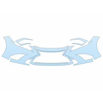 Precut PPF Kit – Clear Bra Paint Protection Film PAINT PROTECTION KIT - 2023 LEXUS ES 250 F SPORT BUMPER - PRECUT PPF CLEAR BRA WRAP