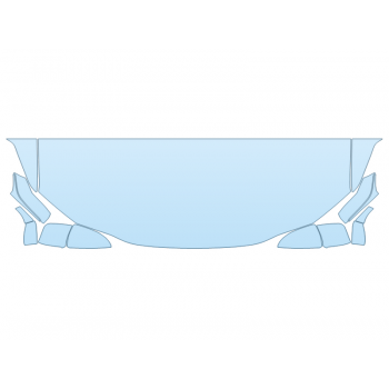 Precut PPF Kit – Clear Bra Paint Protection Film PAINT PROTECTION KIT - 2023 LEXUS ES 250 F SPORT HOOD FENDERS MIRRORS 24 INCH (WRAPPED EDGES) - PRECUT PPF CLEAR BRA WRAP