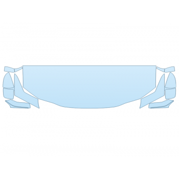 PAINT PROTECTION KIT - 2023 LEXUS ES 250 F SPORT HOOD FENDERS MIRRORS - PRECUT PPF CLEAR BRA WRAP