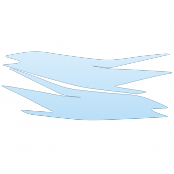 PAINT PROTECTION KIT - 2023 LEXUS ES 250 LUXURY HEADLIGHTS - PRECUT PPF CLEAR BRA WRAP